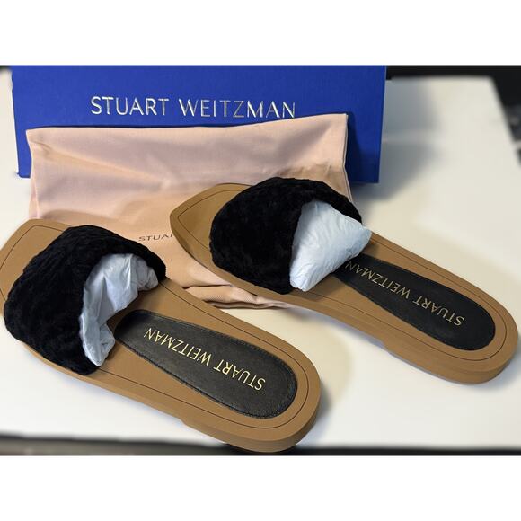 Stuart Weitzman sandals size 10 Includes dustcover, box brand new with tags - Picture 1 of 11